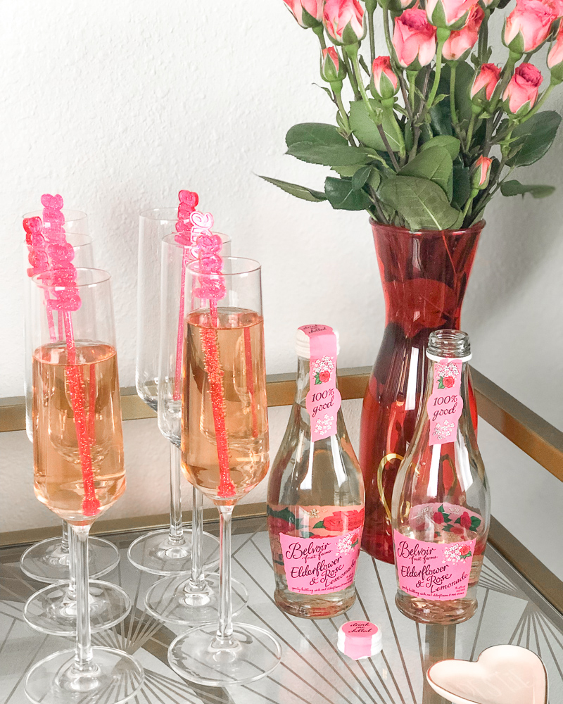 GALENTINE'S BAR CART AND CHAMPAGNE COCKTAIL