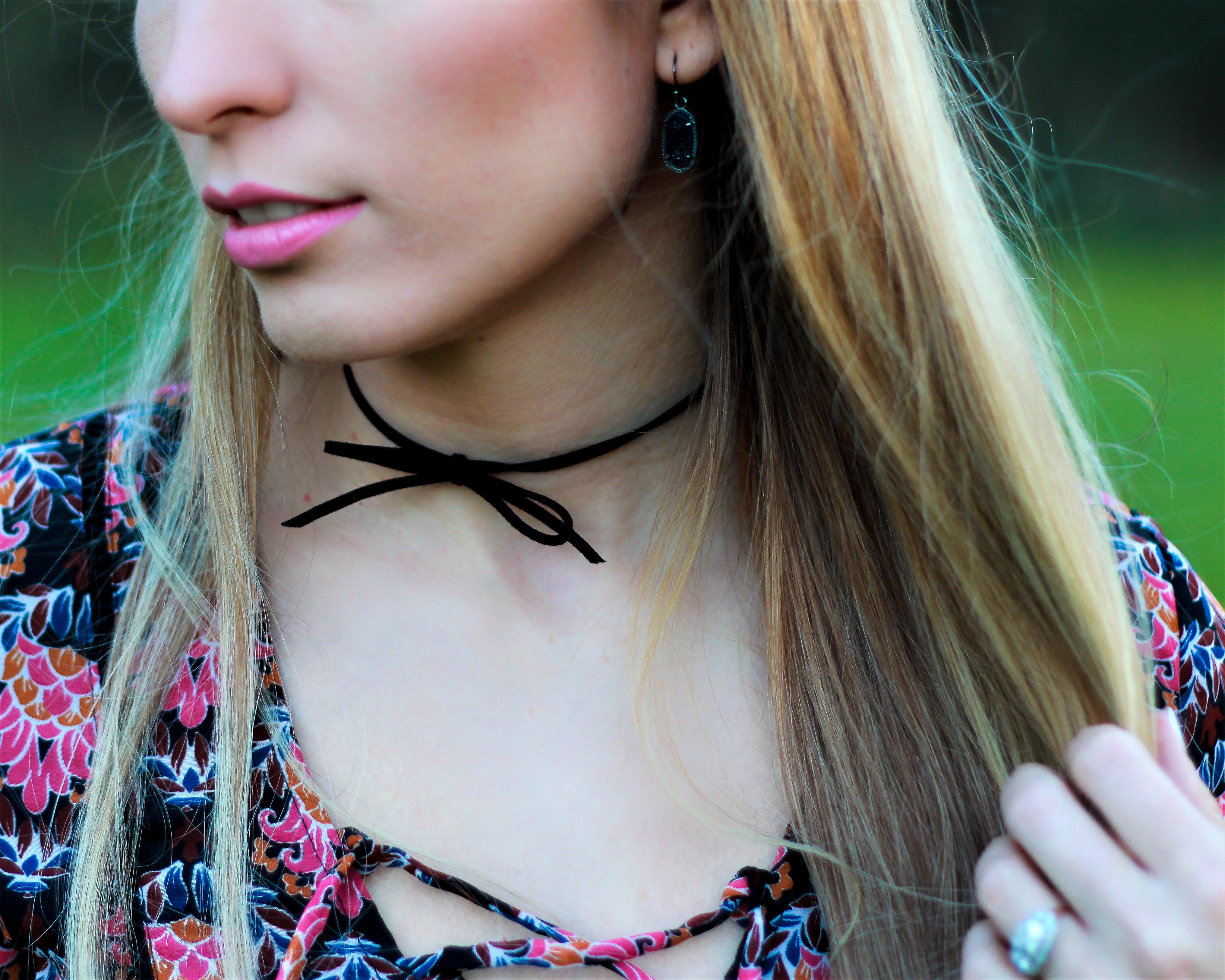 Boho Vibes Bow Choker Runway to Haiti