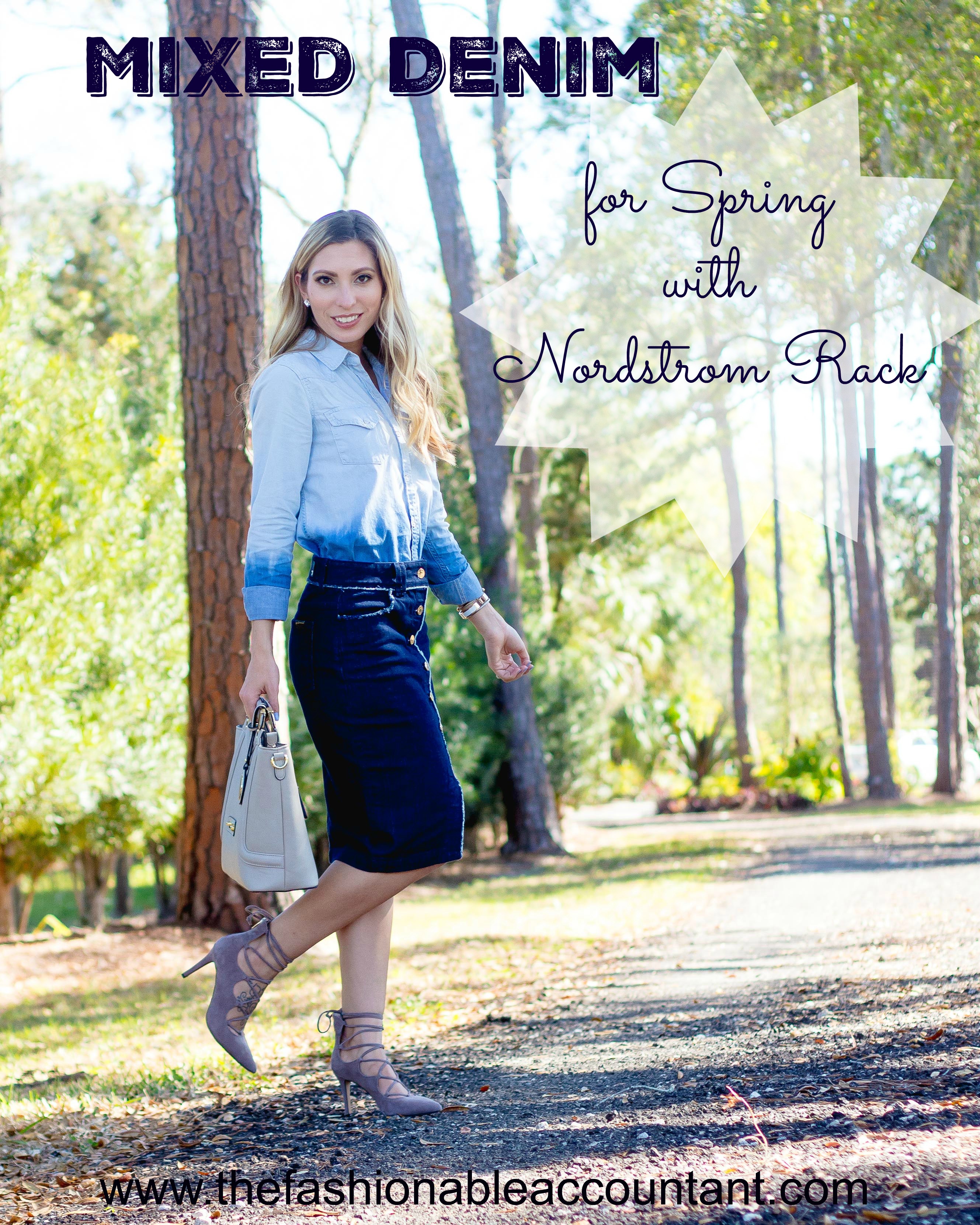 Mixed Denim for Spring with Nordstrom Rack