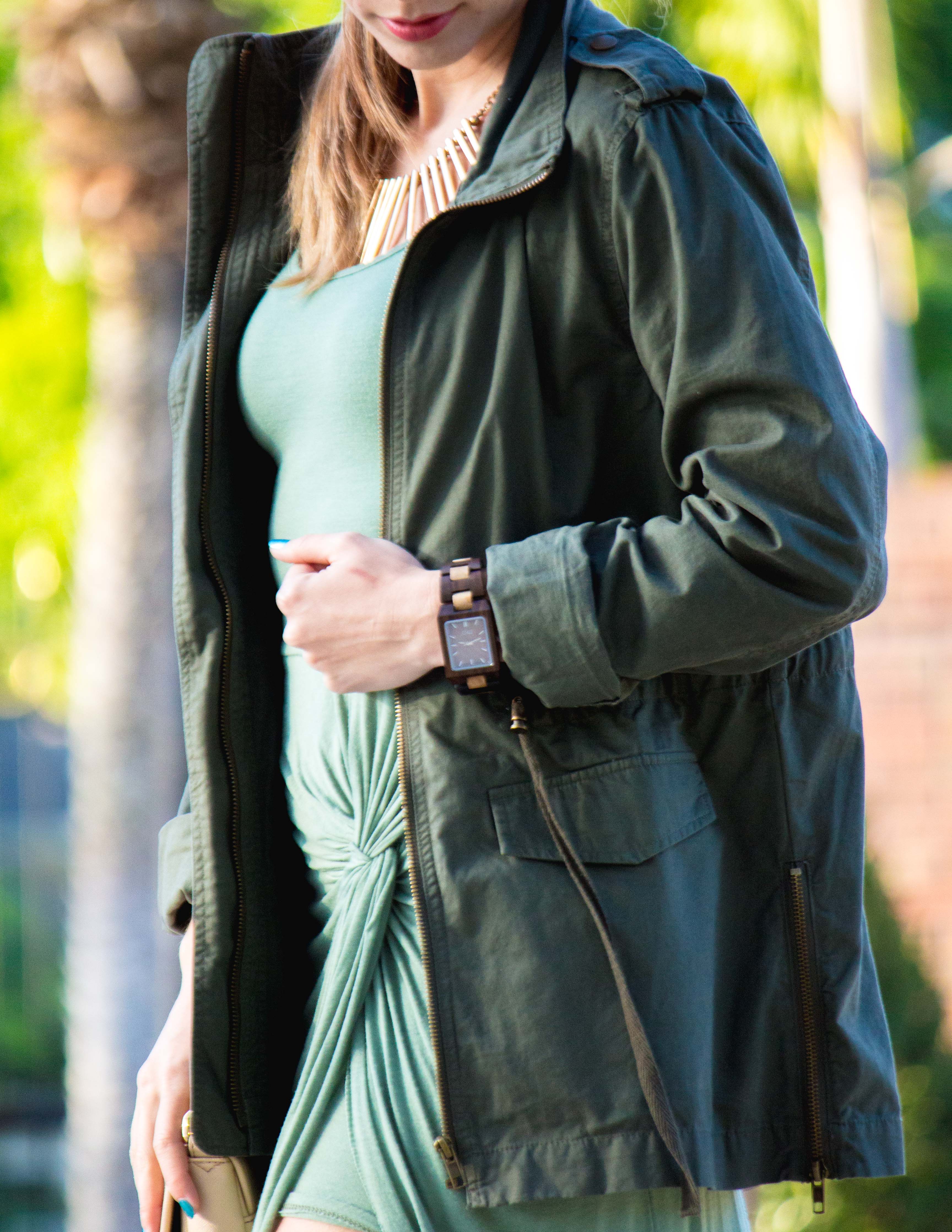 Olive Dress St. Patrick's Day