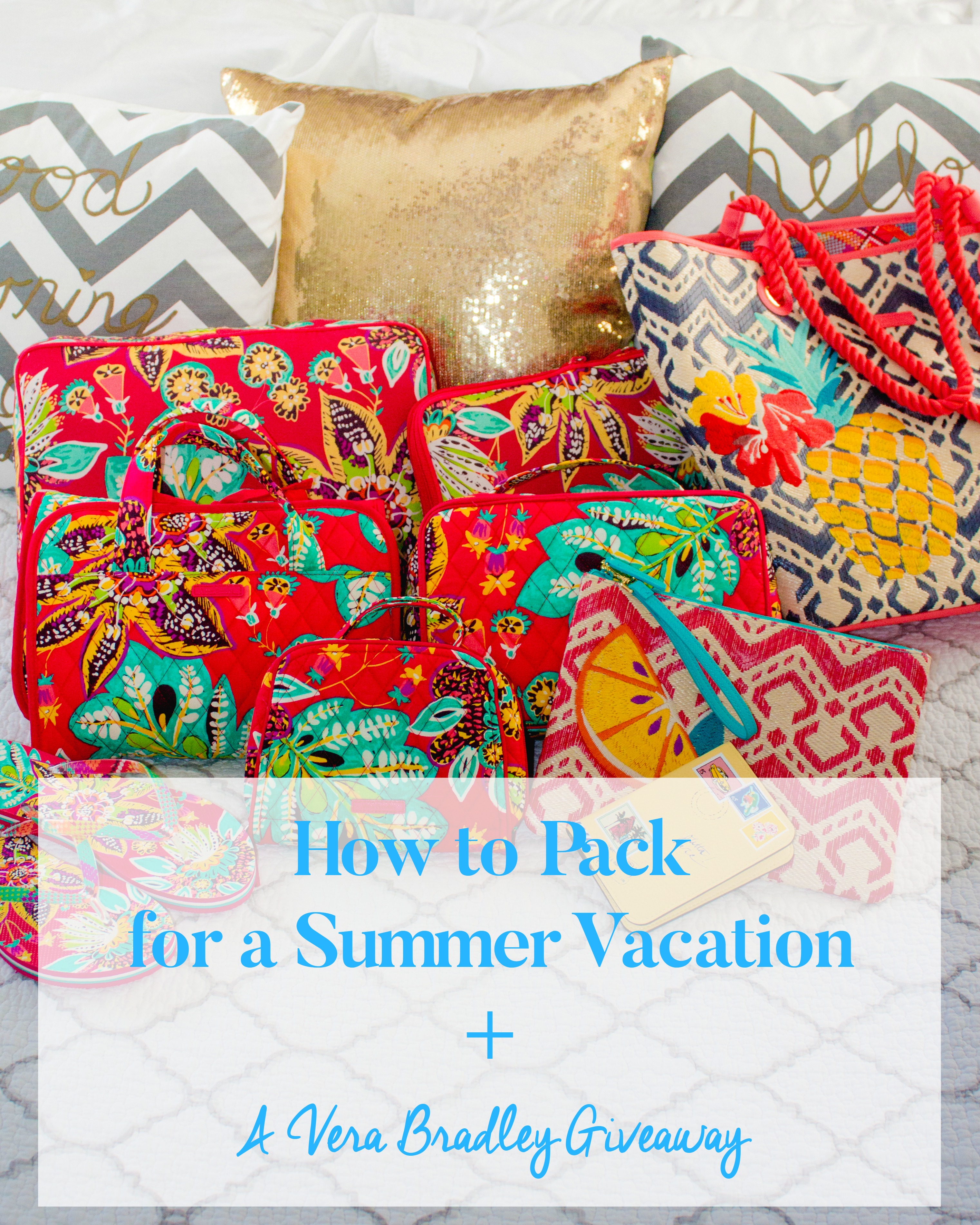 PACK SUMMER VACATION VERA BRADLEY