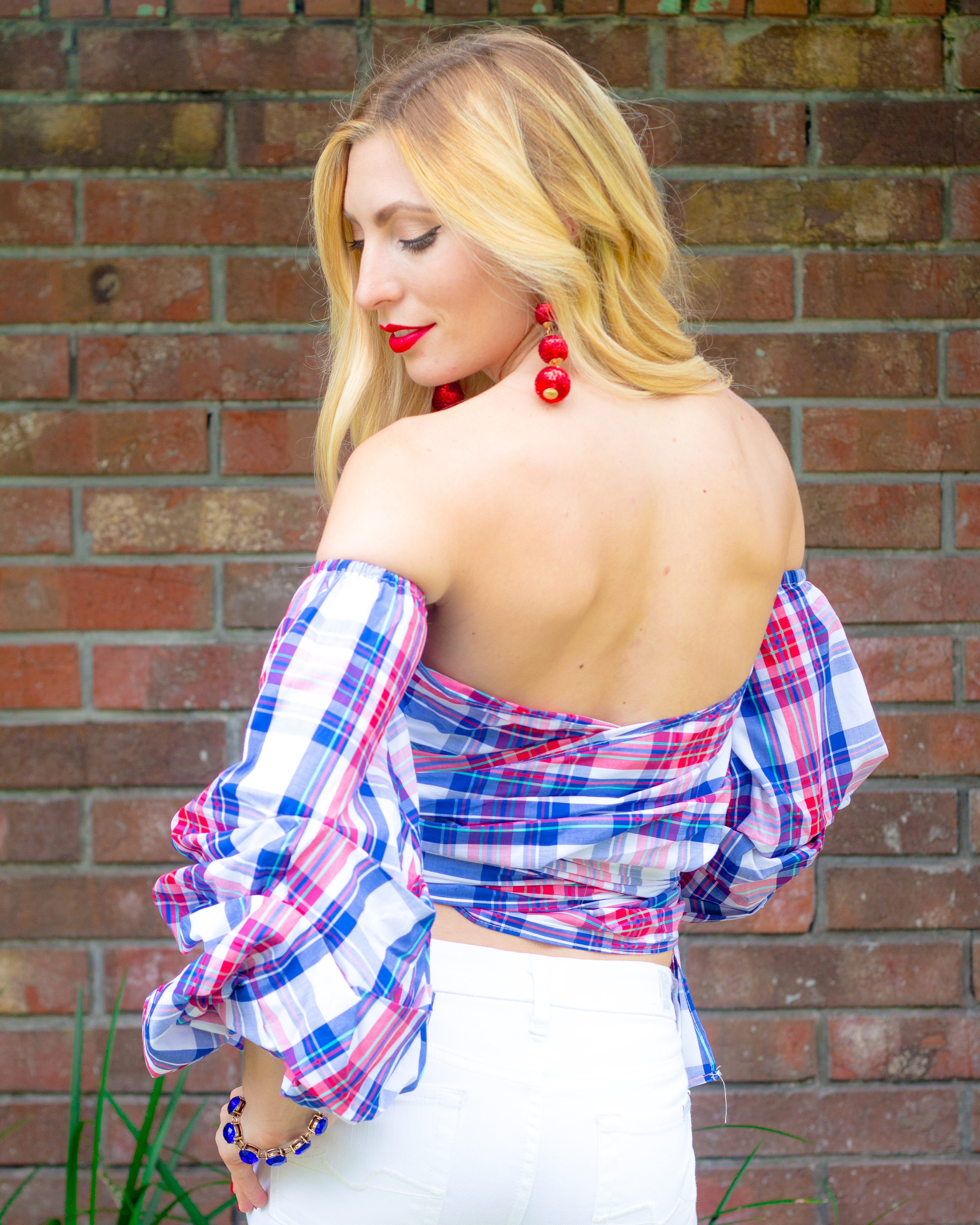4TH OF JULY OOTD RED, WHITE, AND BLUE
