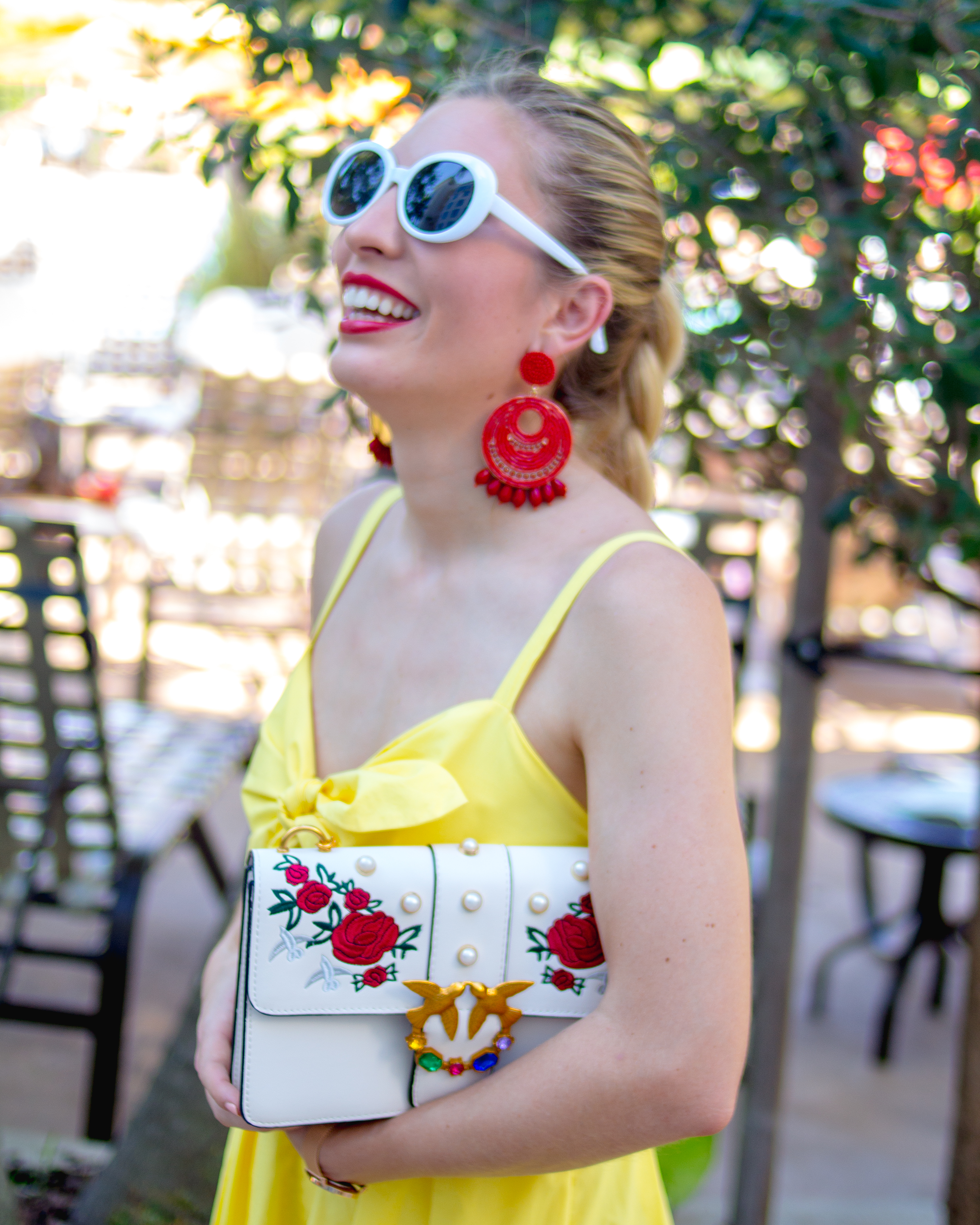 HOW TO STYLE A YELLOW DRESS
