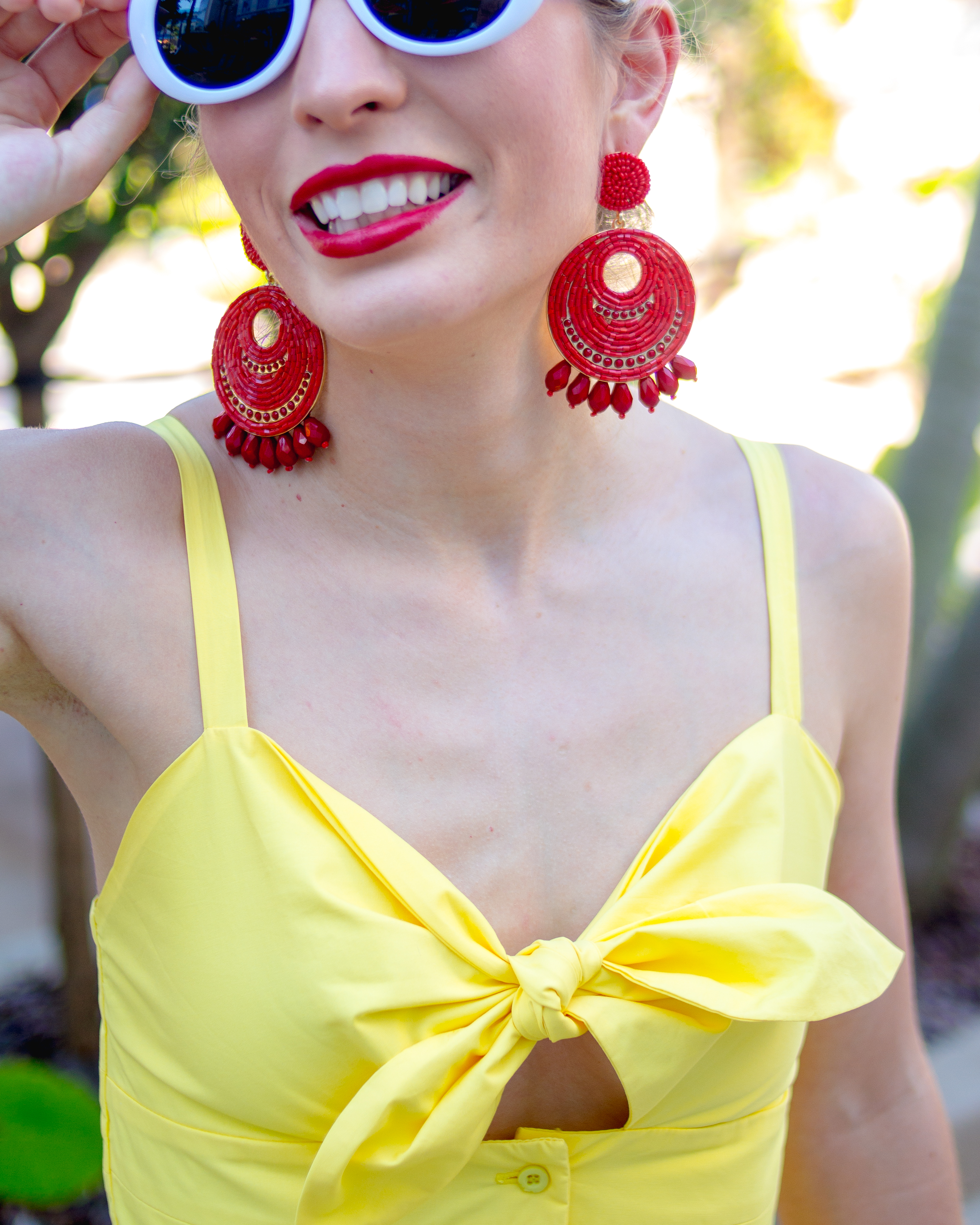 HOW TO STYLE A YELLOW DRESS