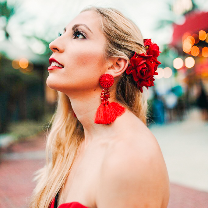 FLAMENCO DANCER INSPIRED LOOK