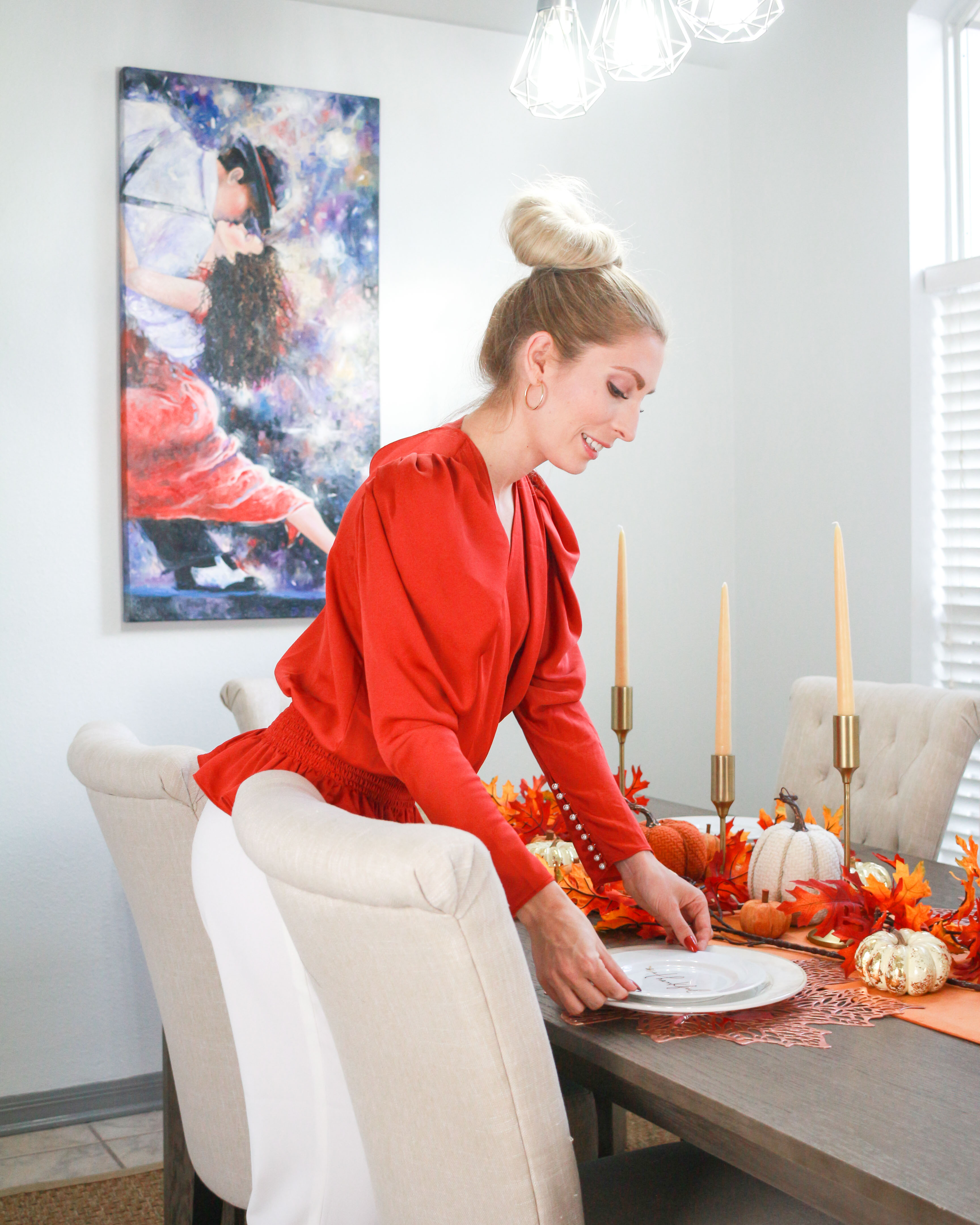 BEAUTIFUL FALL TABLE DECOR