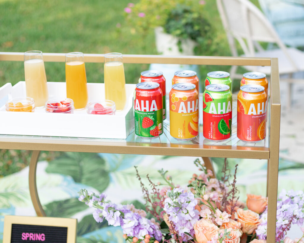 STYLING A SPRING BAR CART - The Fashionable Accountant
