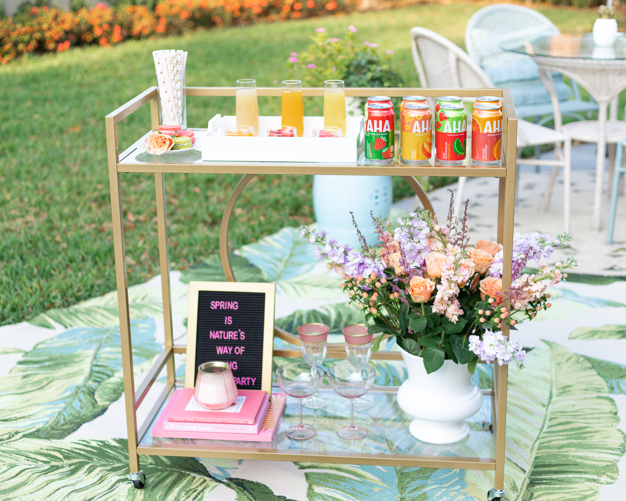 STYLING A SPRING BAR CART
