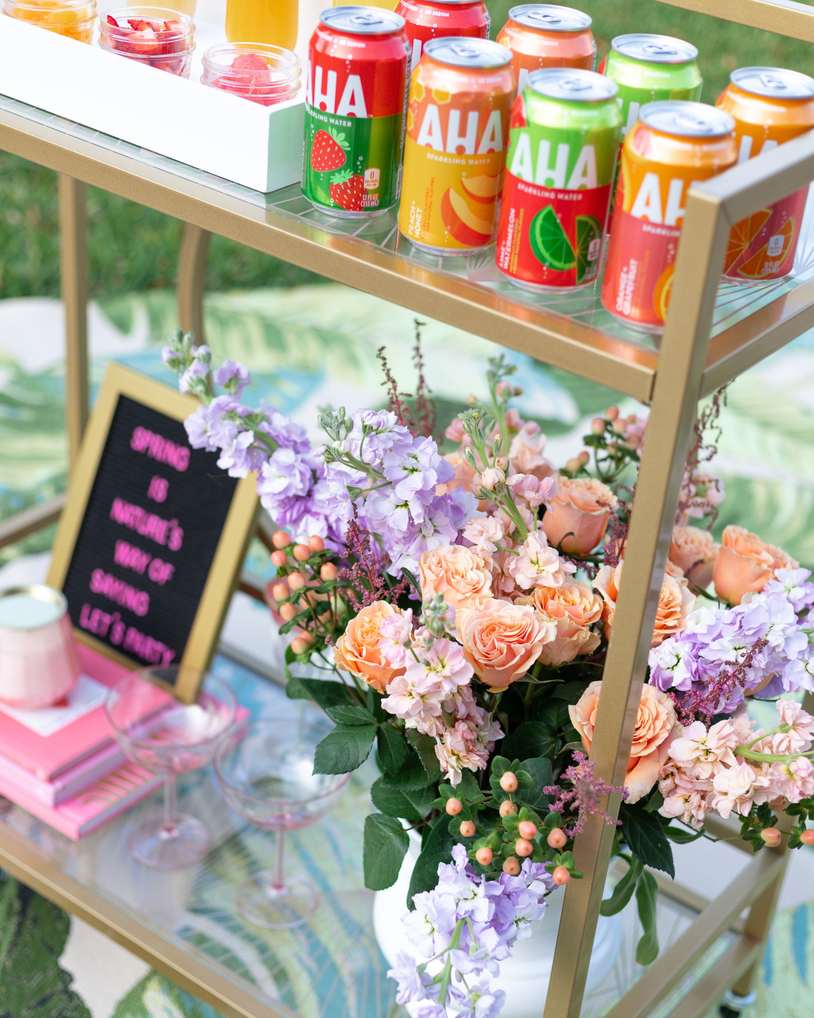 STYLING A SPRING BAR CART