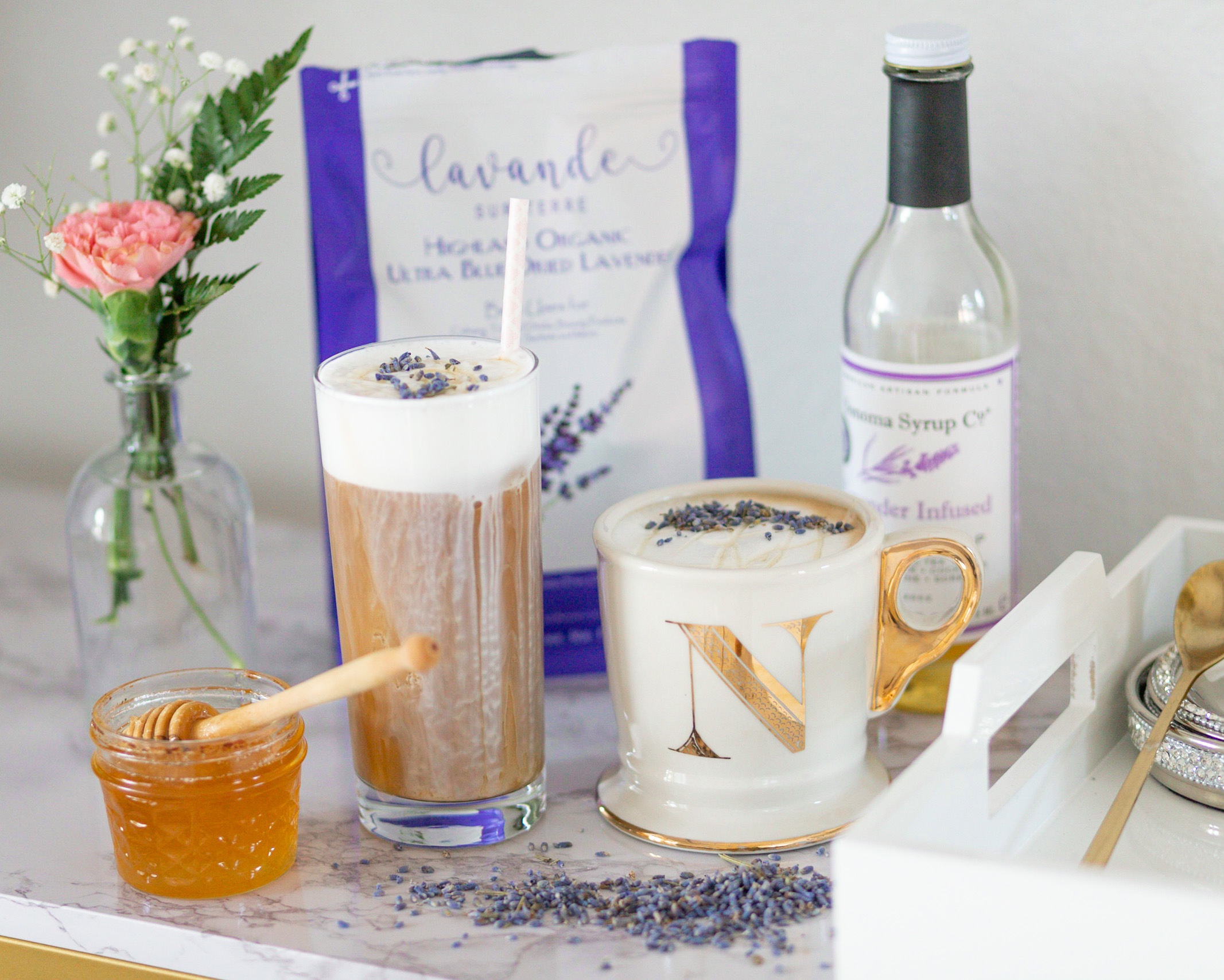 HONEY LAVENDER LATTE