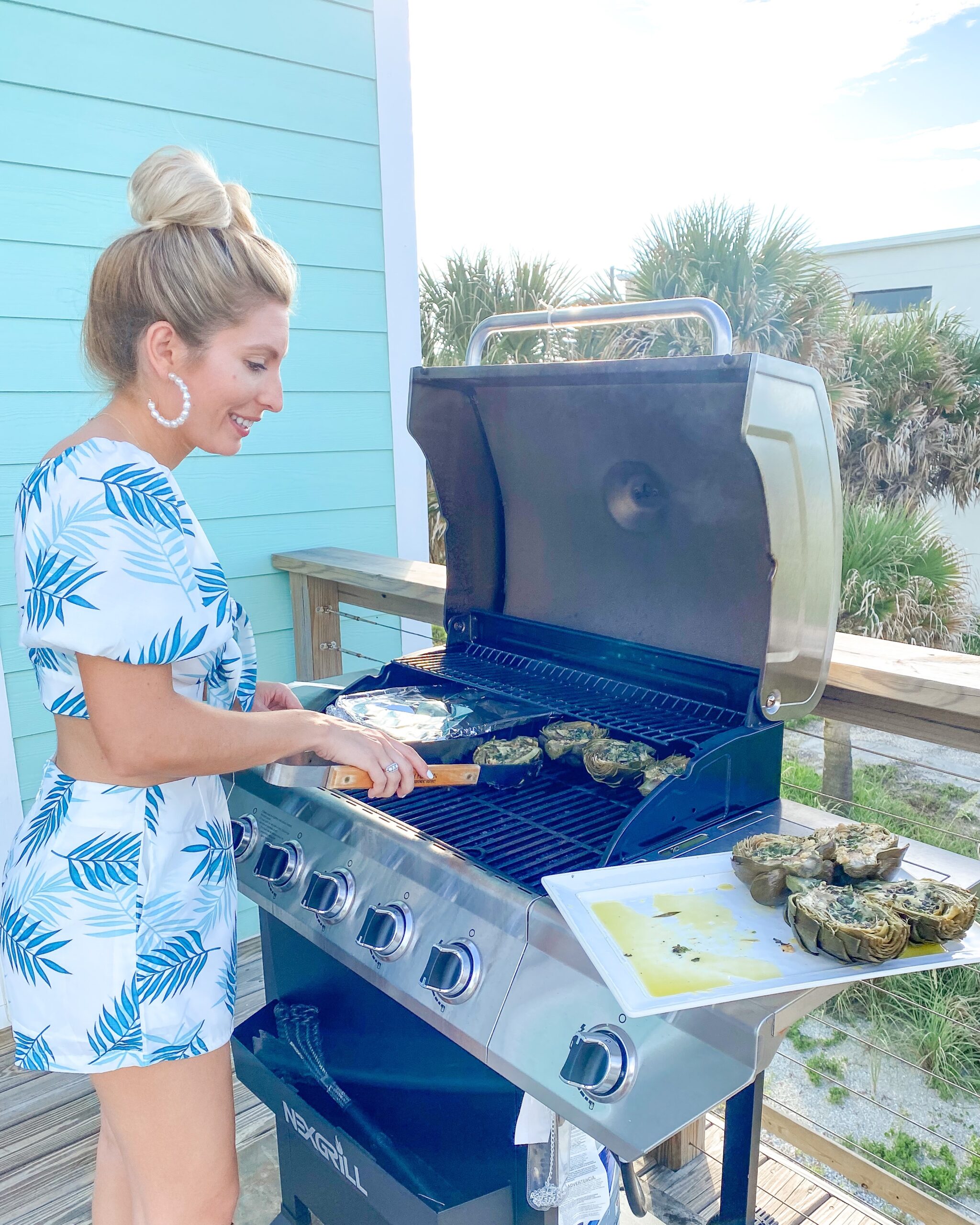 GRILLED ARTICHOKES