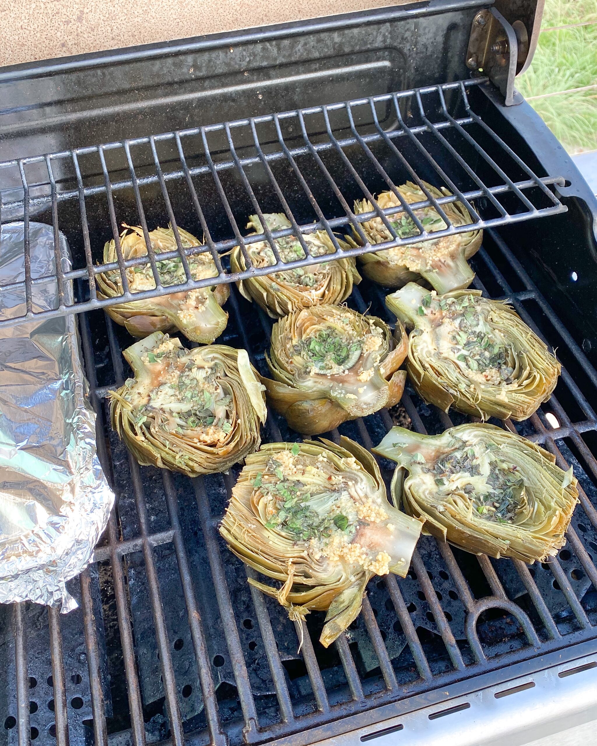 GRILLED ARTICHOKES