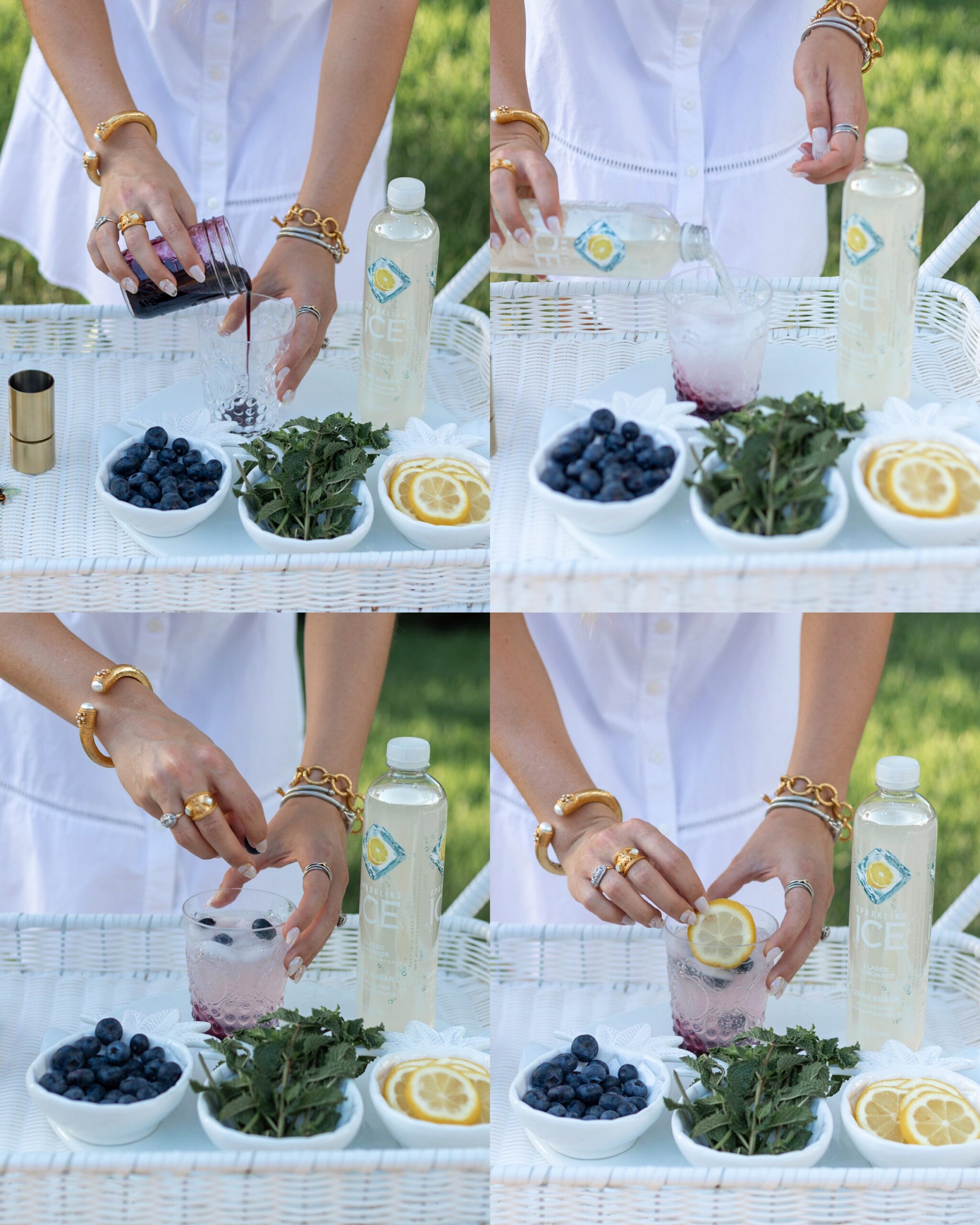 HOW TO MAKE BLUEBERRY LEMONADE