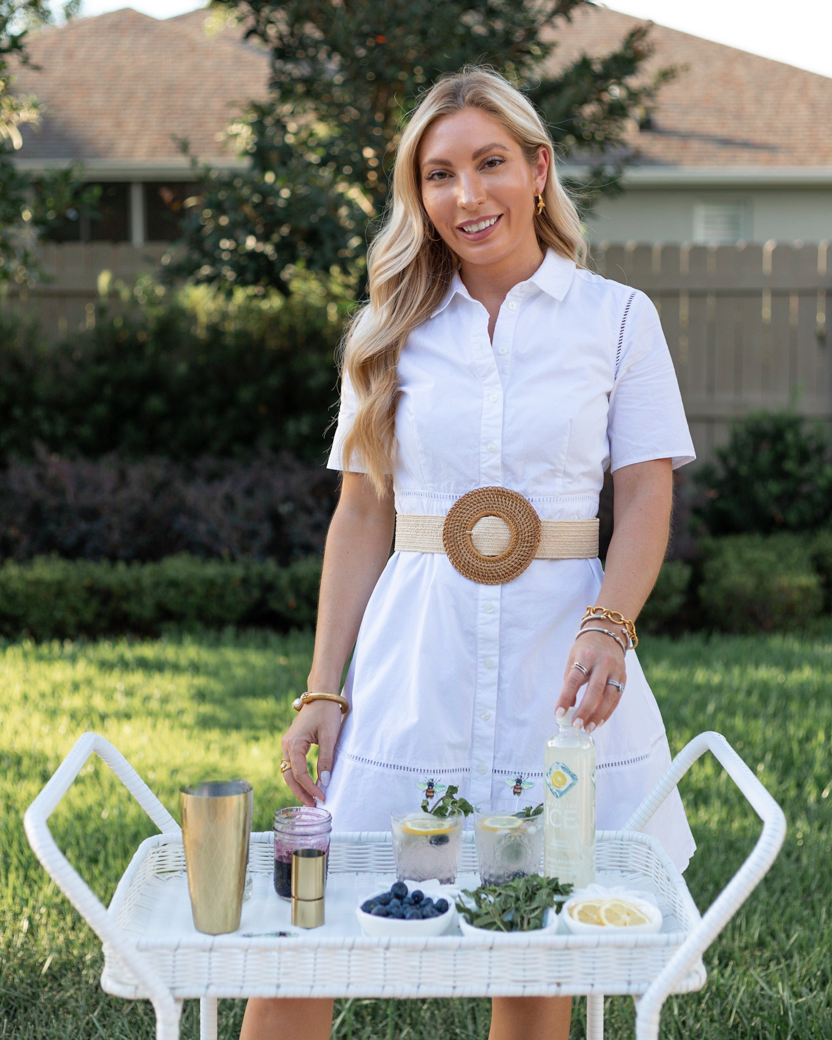 SUMMER LEMONADE BAR CART